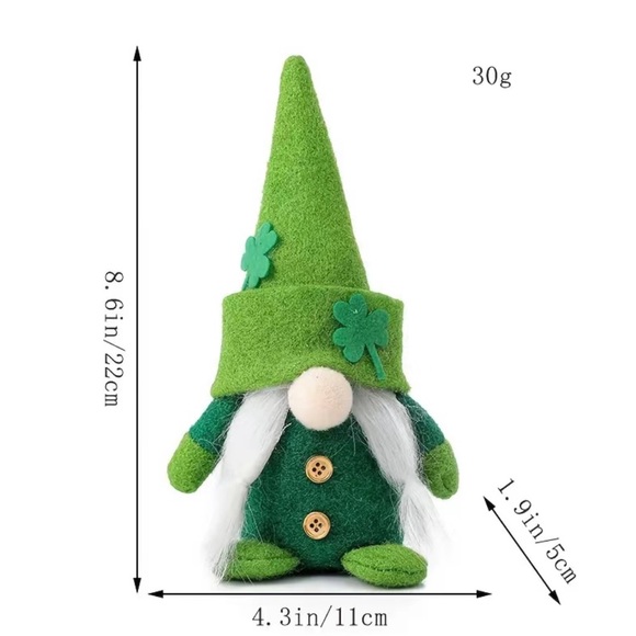 None Other - St Patrick’s Day gnome set